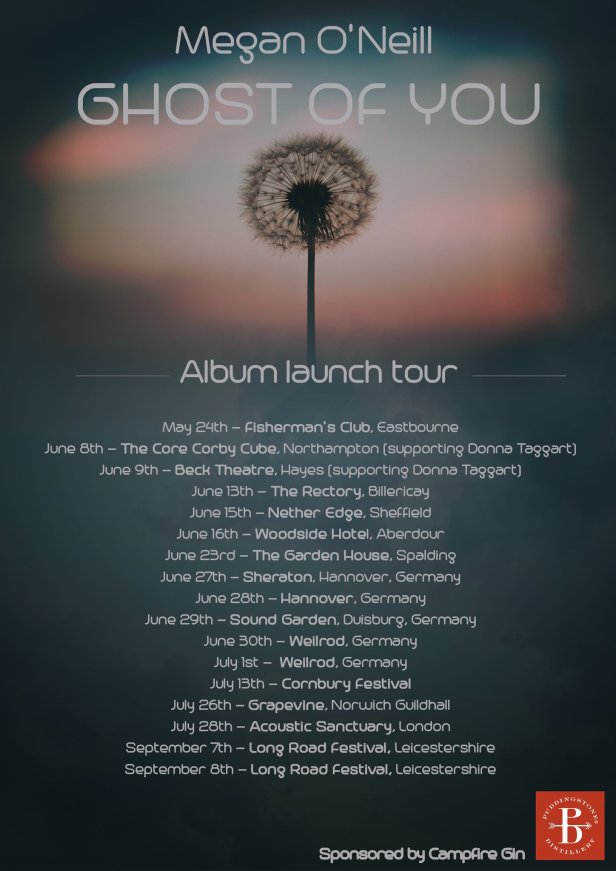 Megan O'Neill Tour Poster 2018