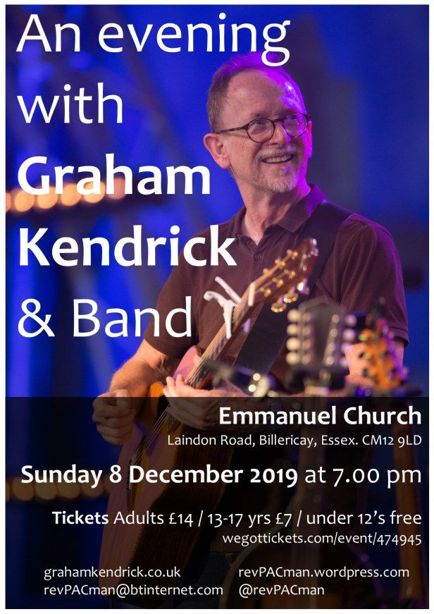 Graham Kendrick Poster 2019