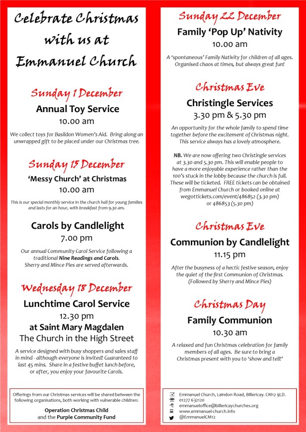 Christmas Poster 2019 (A4)