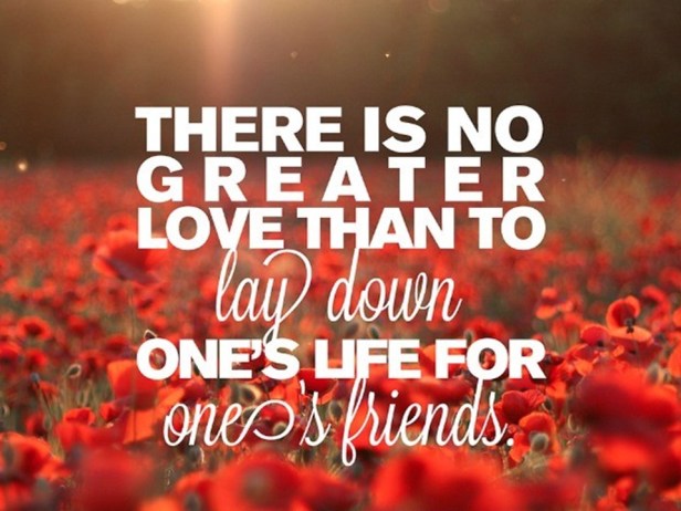 No greater love