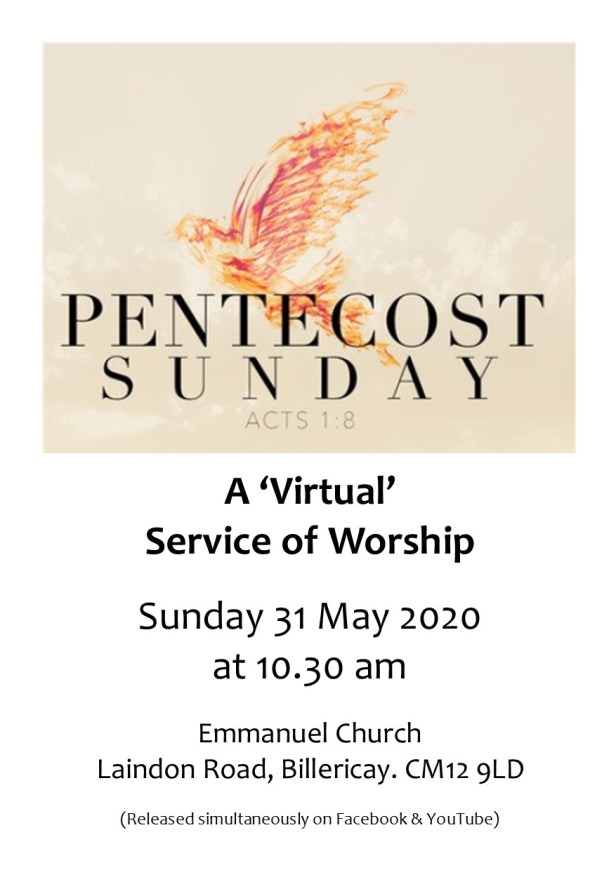 Virtual Worship Sunday 31 May 2020 vs2