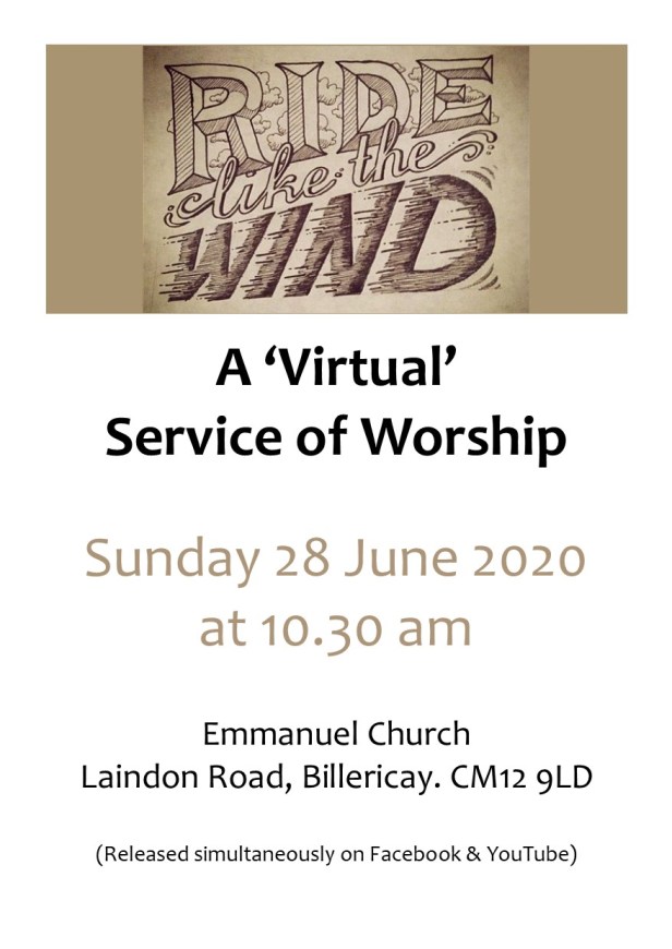 Virtual Worship Sunday 28 June 2020