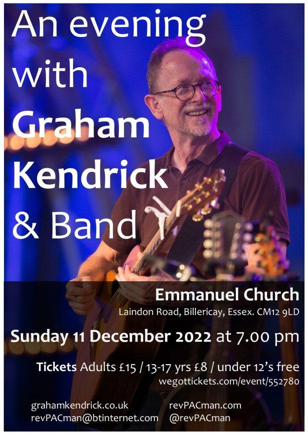 Graham Kendrick Poster 2022