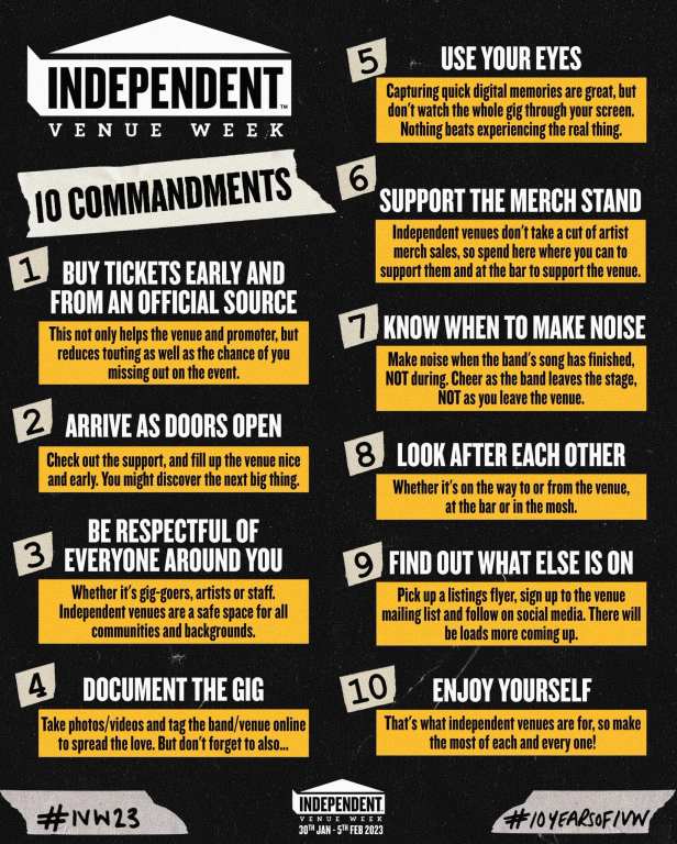 Independent Music Venue Week 2023