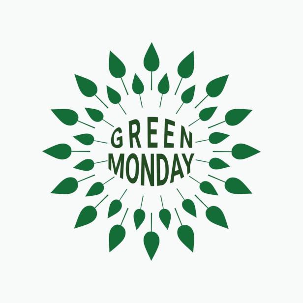 green-monday-free-vector