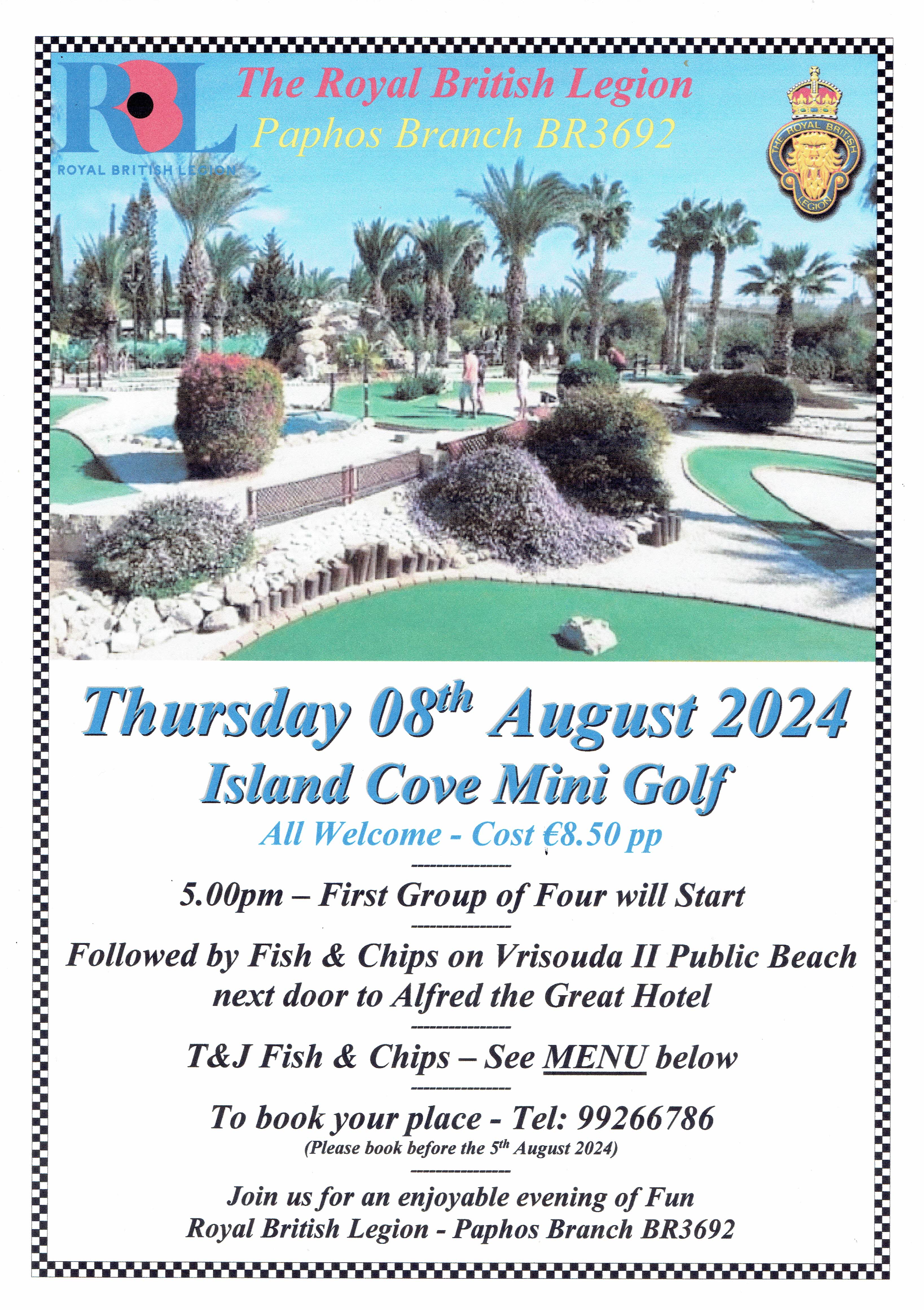 Island Cove Mini Golf - 8 August