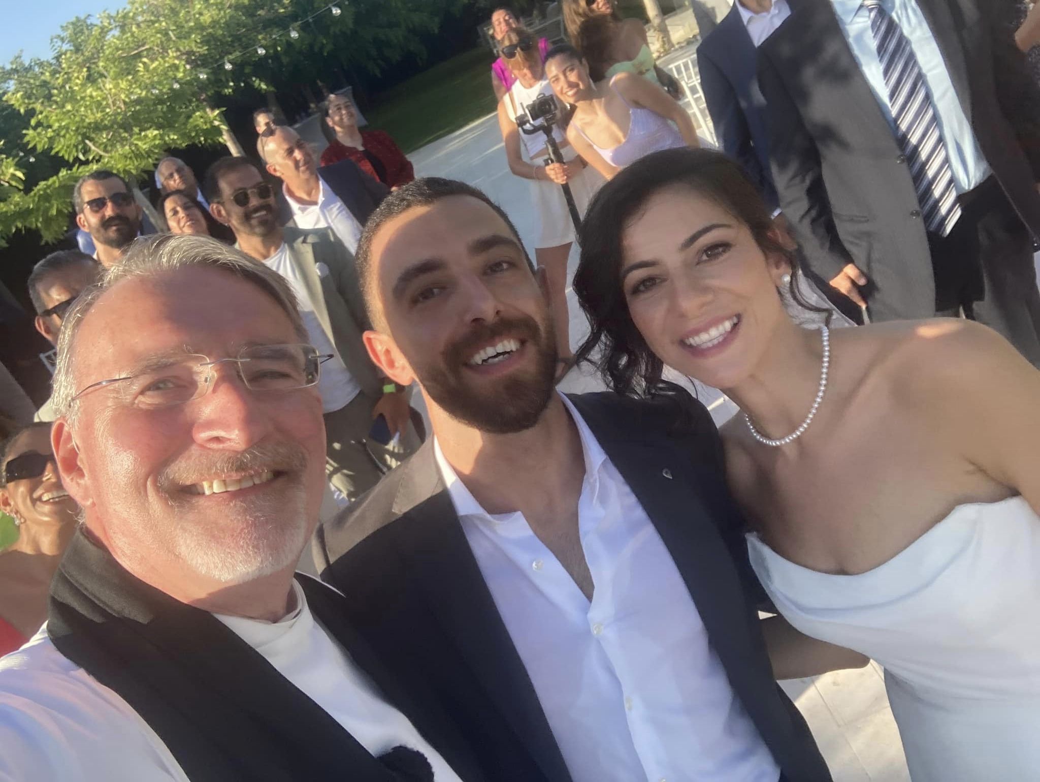 Victoria & Nicholas blessing